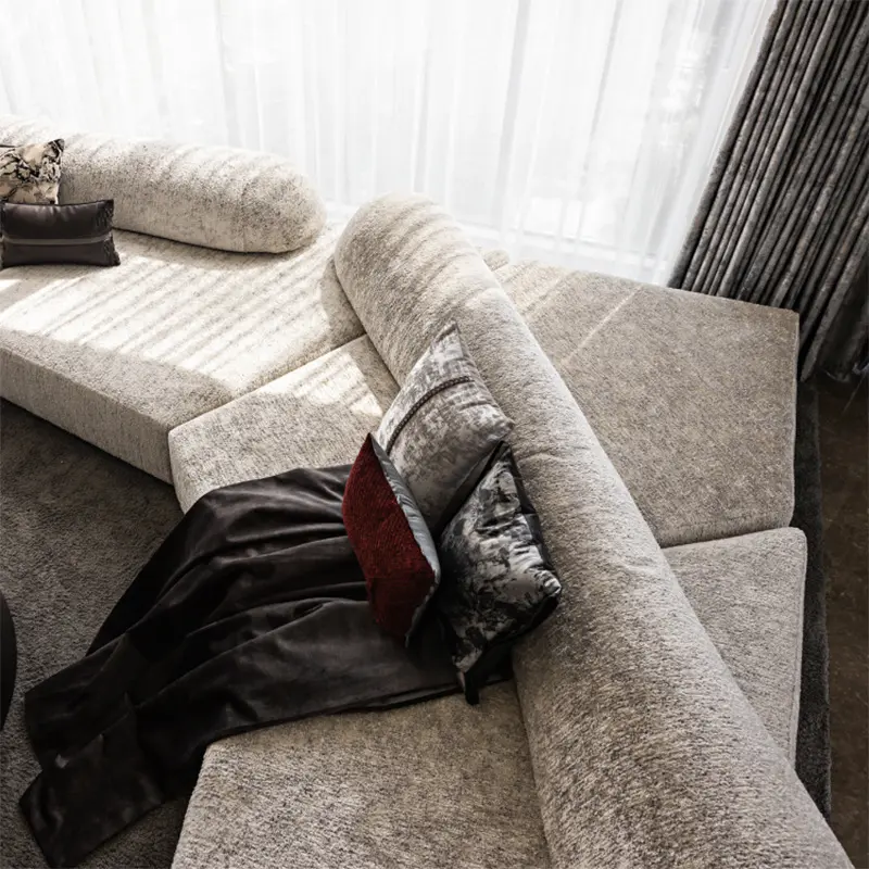 Sofá modular Rock – Disposición libre, estructura de alerce duradera, comodidad mullida – QY-S1533 1