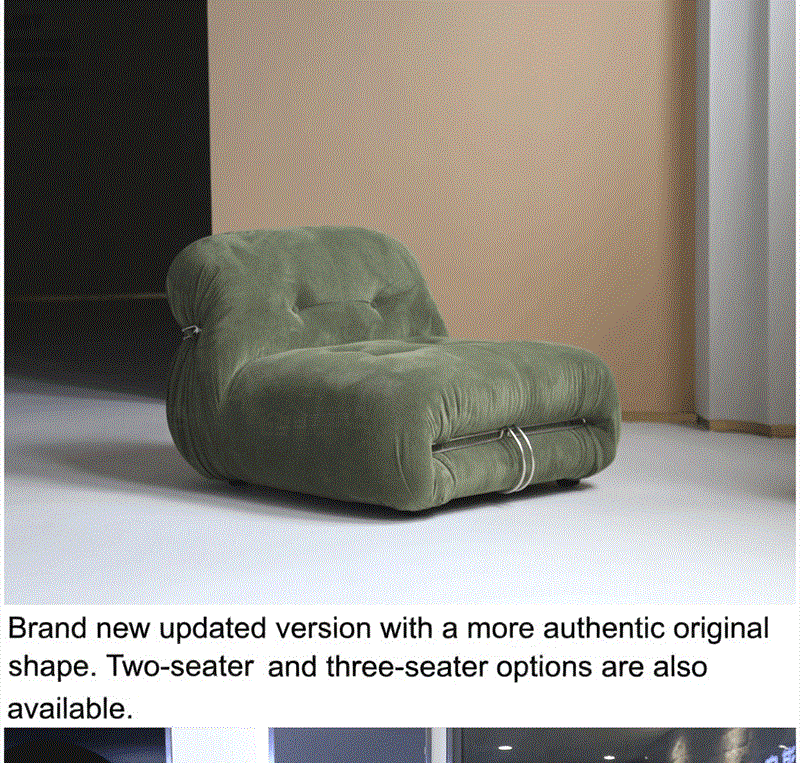 Iconic Hippo Sofa Tufted Design Solid Wood Frame--QY-S1251 21