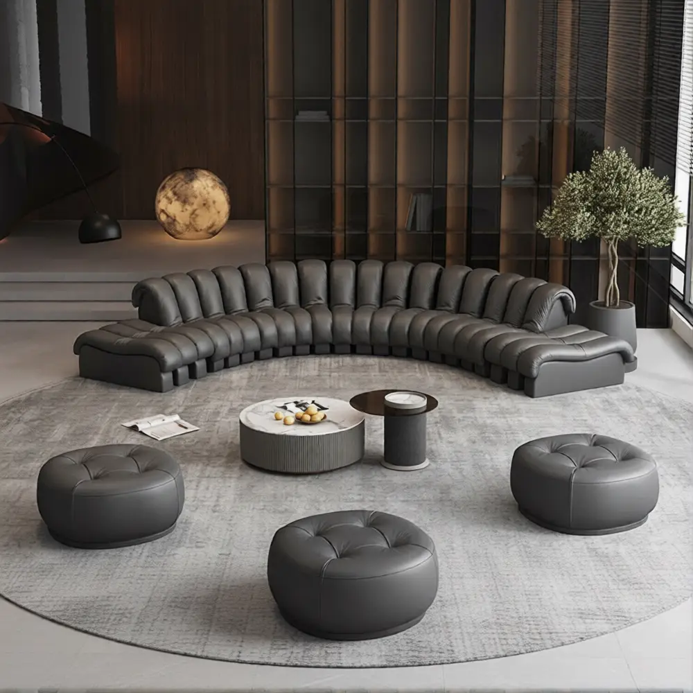 Modular Centipede Sofa Free Combination Solid Wood Frame--QY-S1298 1