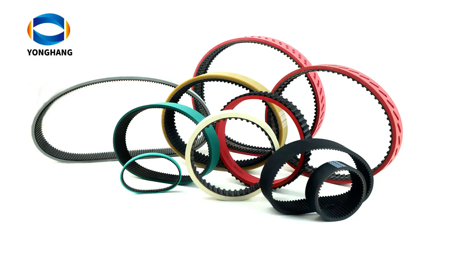 Professional Thickened synchronous belts rubber timing belt coated manufacturers 1