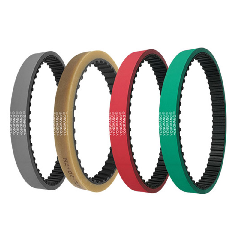 Professional Thickened synchronous belts rubber timing belt coated manufacturers 8