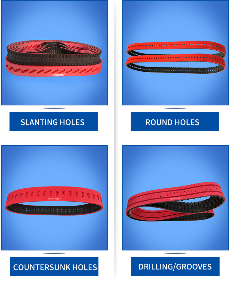 Vacuum Feeder belts VFFS Pull down machine belts 23