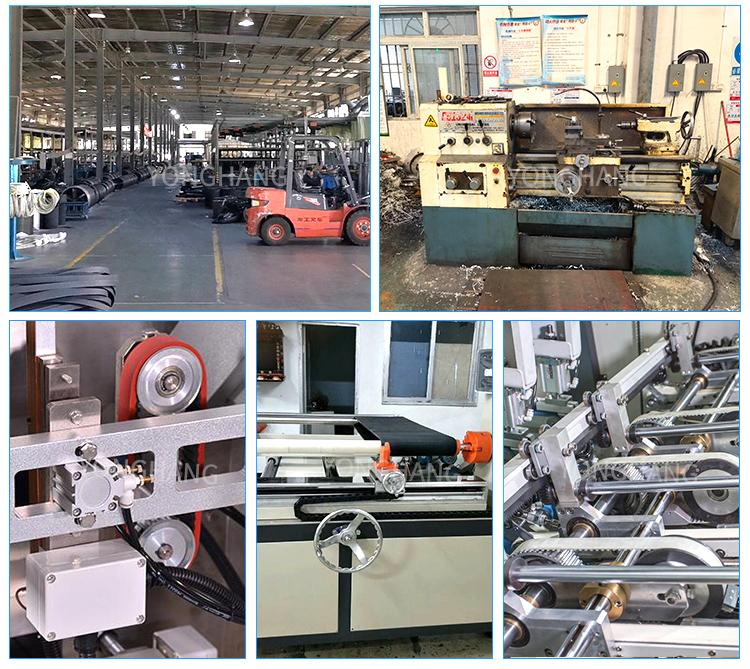 Yonghangbelt NFT T5-1775-25+5.5mm Wear-resistant brown coating rubber timing belt for meat milling machine 21