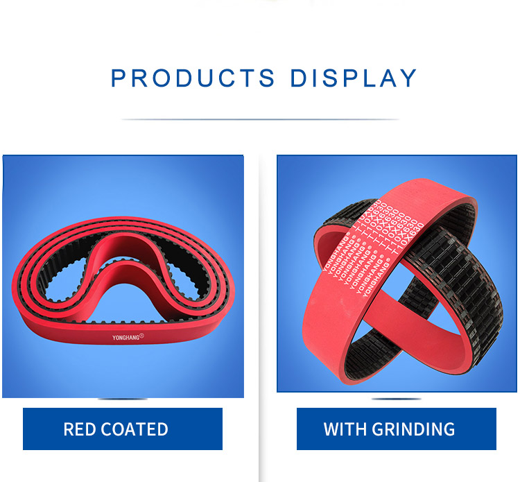 Professional Thickened synchronous belts rubber timing belt coated manufacturers 11