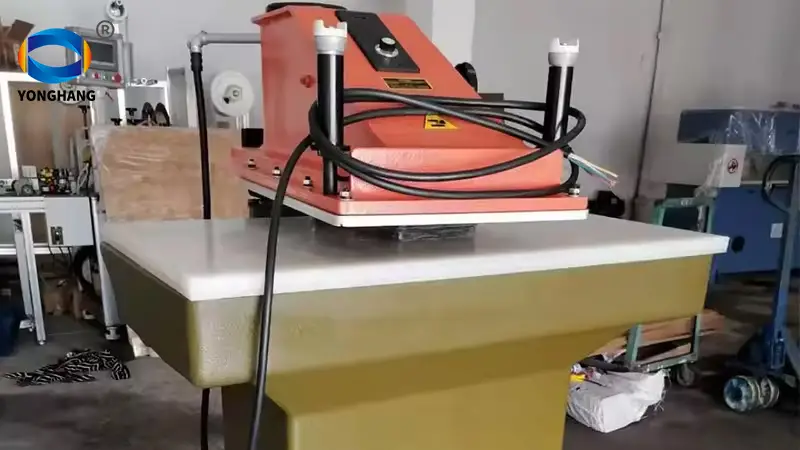 Toothed timing belt punching shear equipment 1