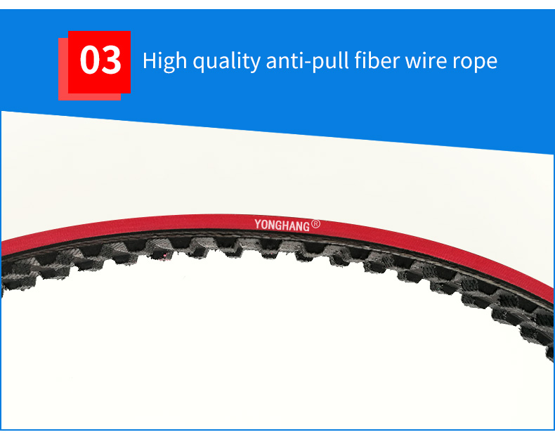 Vacuum Feeder belts VFFS Pull down machine belts 10