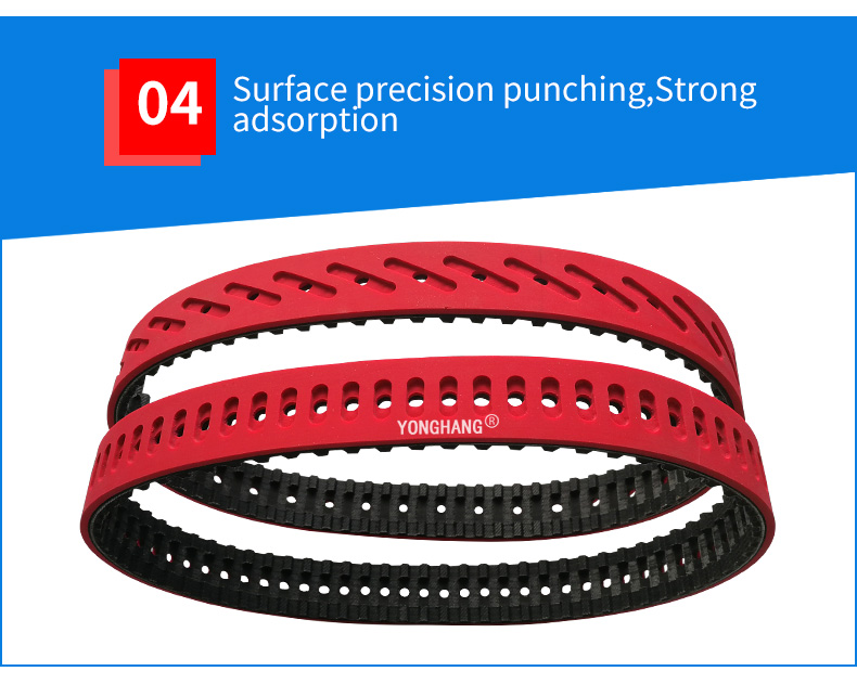 Vacuum Feeder belts VFFS Pull down machine belts 11