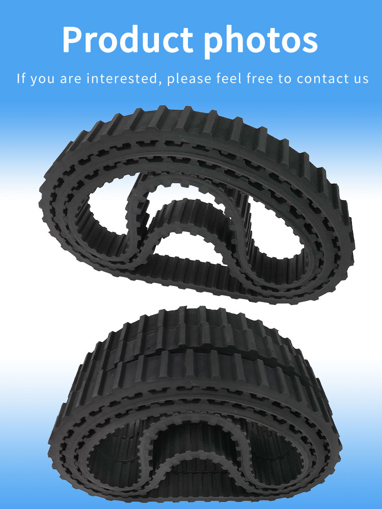 Yonghangbelt special customized rubber timing caterpillar track belts for jack 13
