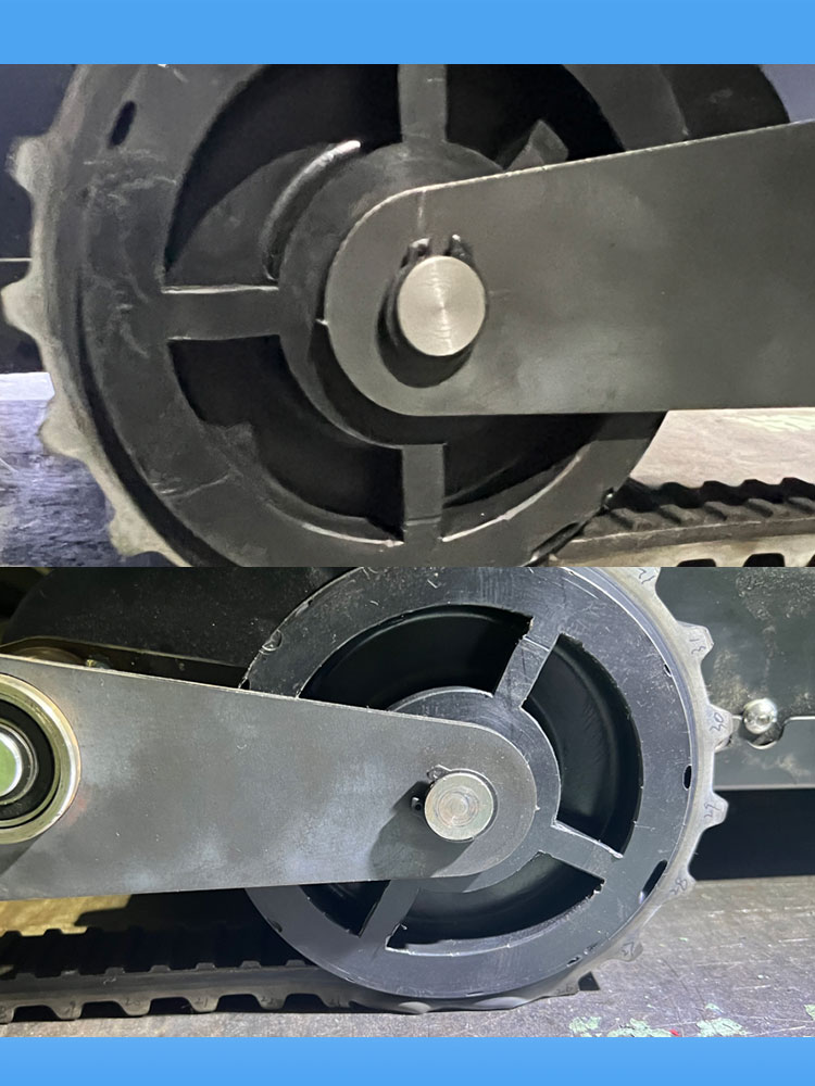 track belts for jack application scenarios