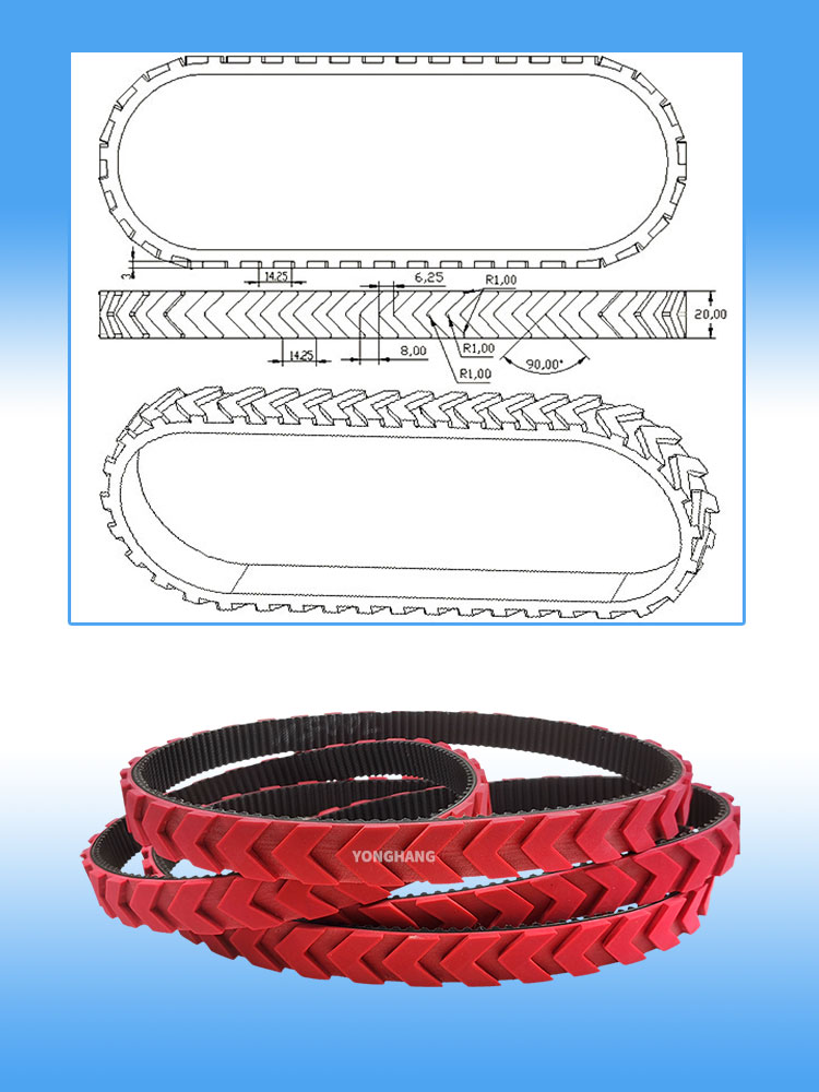 YONGHANG Technics specially customizes special timing belts 1
