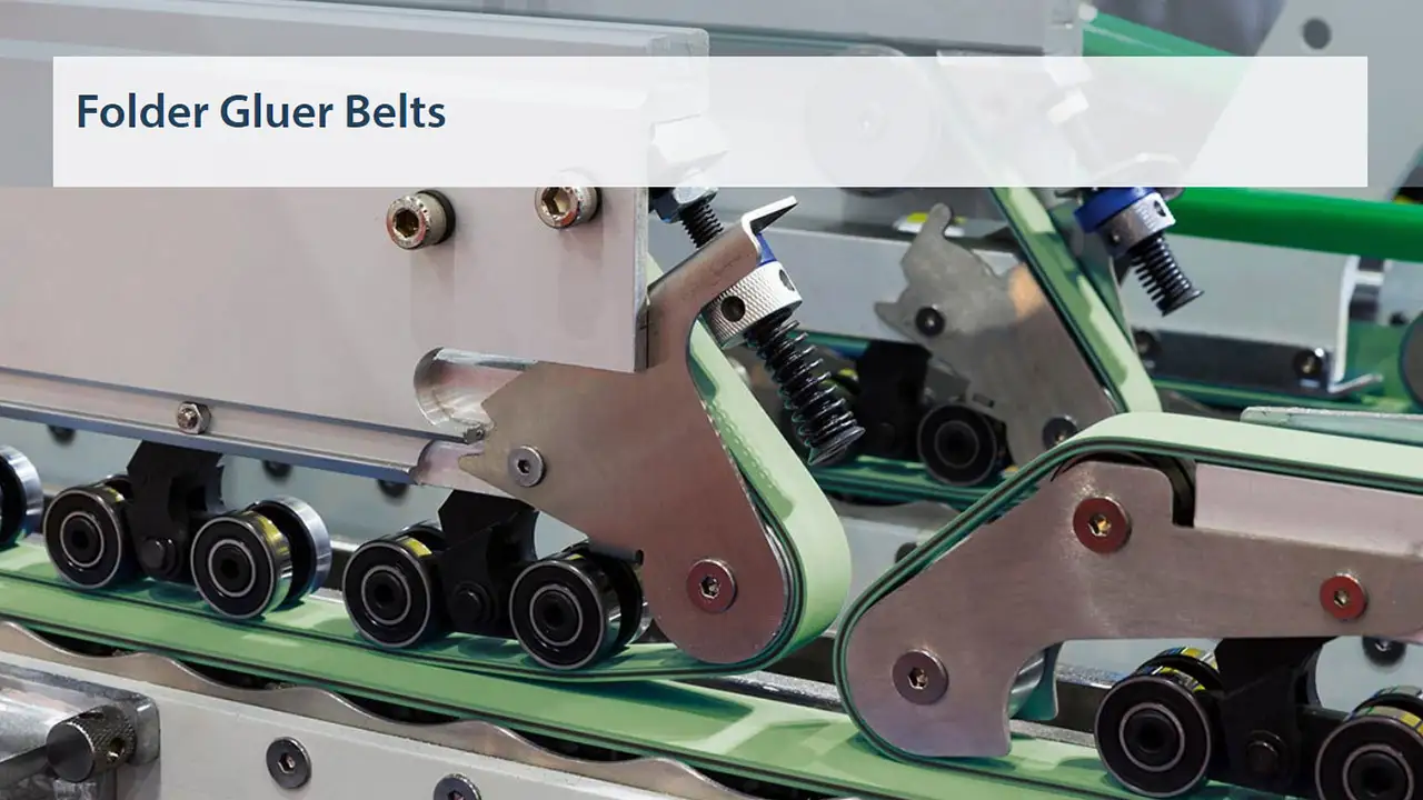 Customized Folder gluer belts with green polyamide manufacturers 1