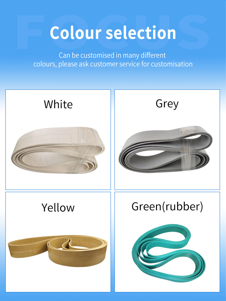 Correias de enrolamento para máquinas de fabricação de tubos de papel e papelão 10