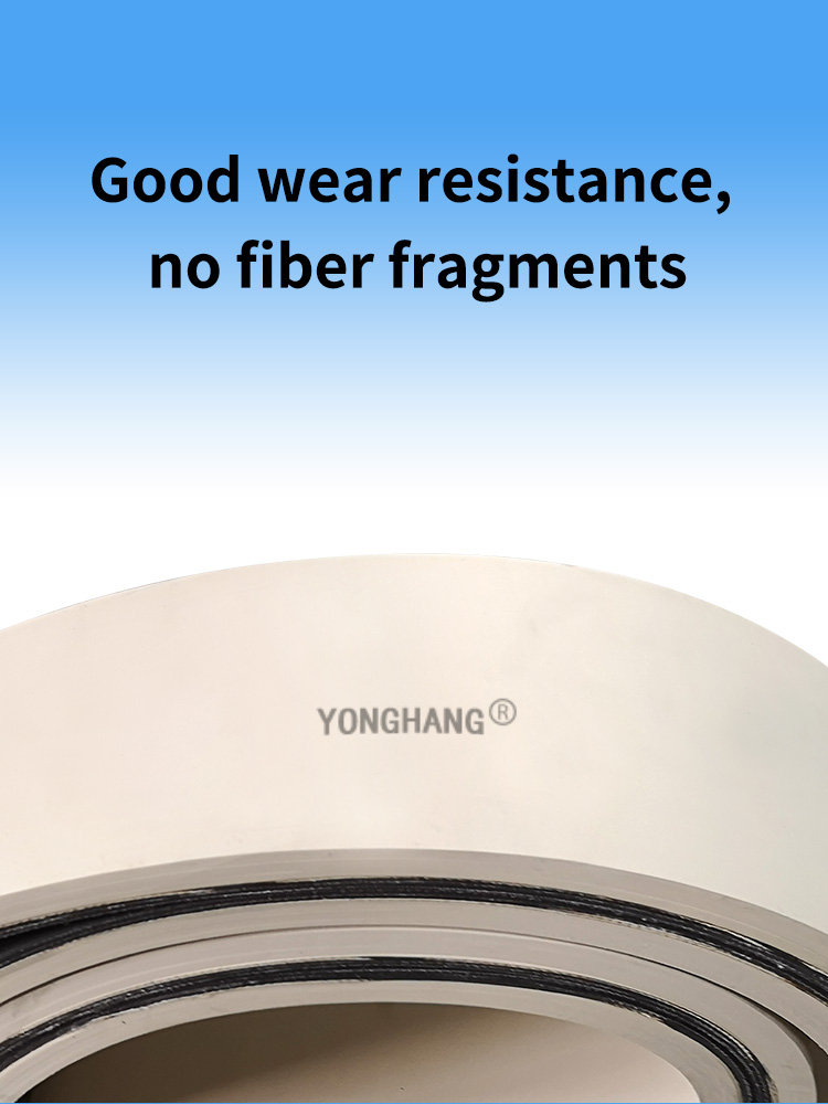 YONGHANG coated rubber extrusion puller belts flat power transmission Belts 10