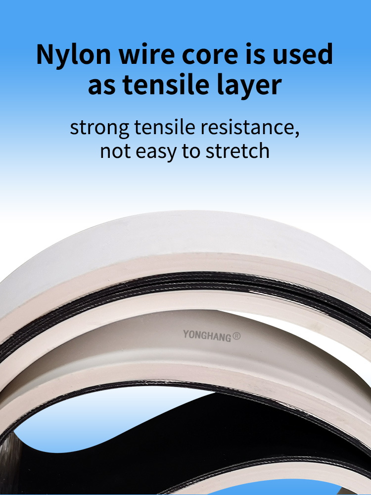 YONGHANG coated rubber extrusion puller belts flat power transmission Belts 11