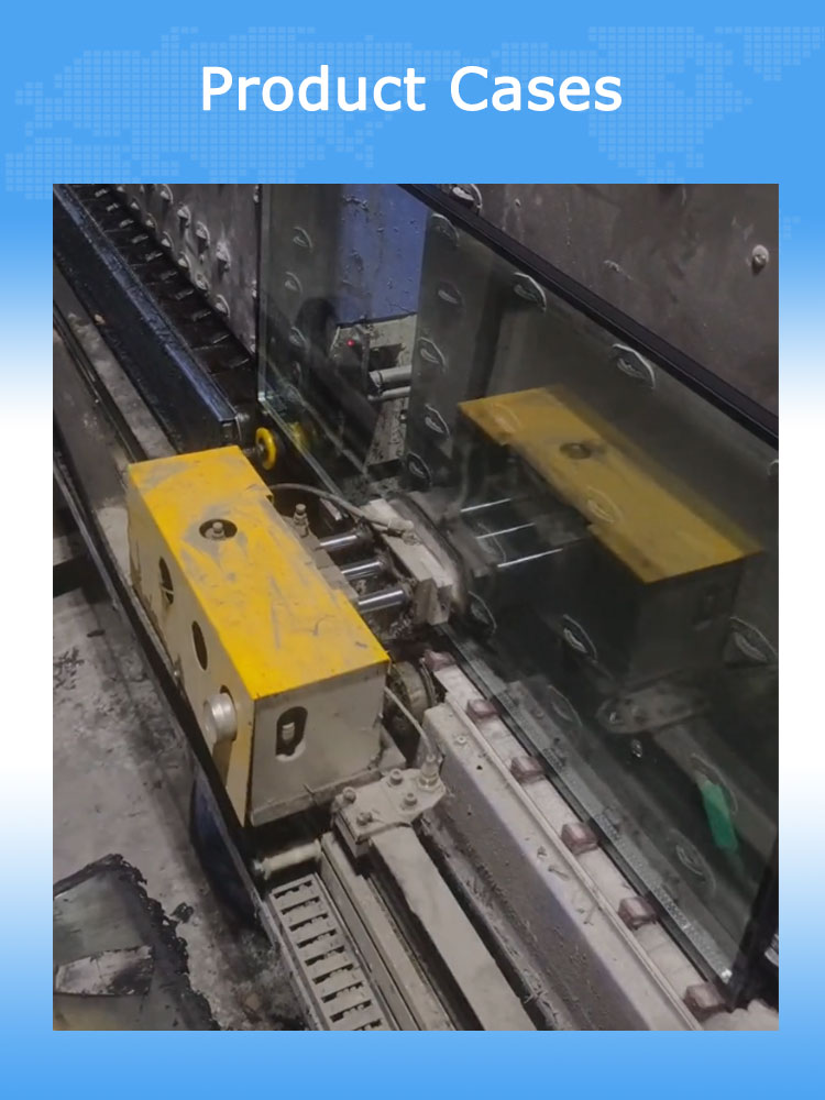 Insulating automatic glass gluing machine belt V block pu synchronous tooth belt with V type cleats 14