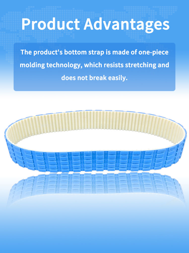 Yonghangbelt New blue silicone coating sausages belts 9