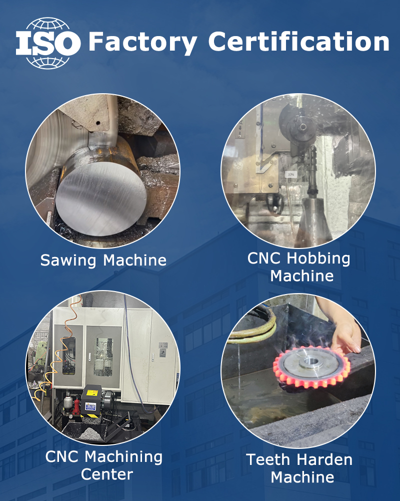 OEM ODM Factory Supply Customized Steel Chain Sprocket gear 9