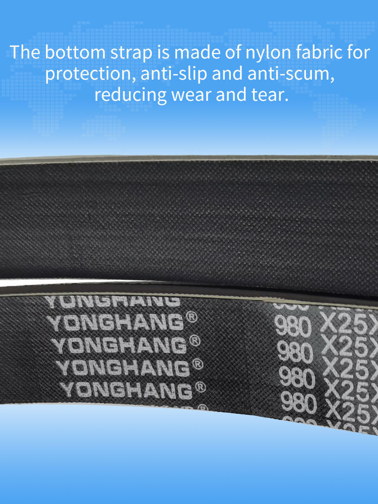 High quality grey Rubber feeder flat belt for folder gluer machine Supplie manufacturers | Yonghang 15