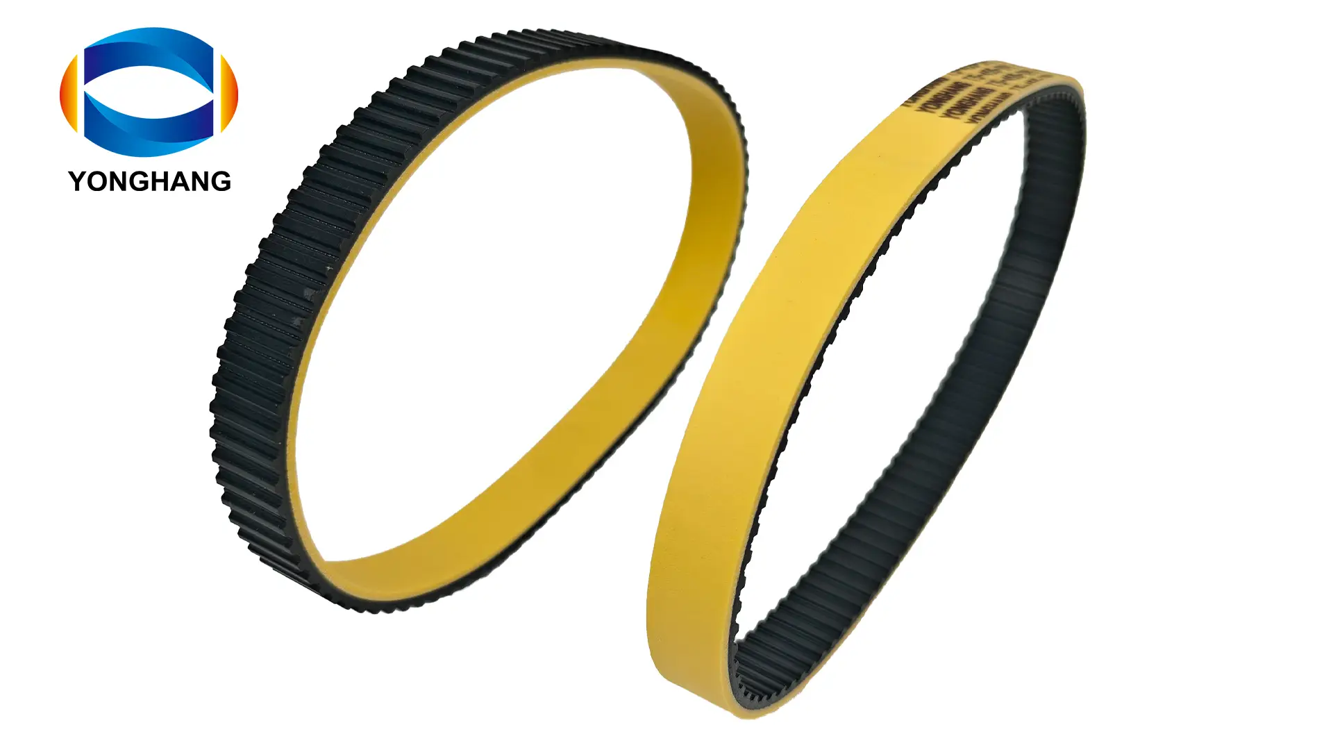 Stripping Machine timing belt 16-T5-455+2mm Yellow pu toothed belts for Wire Cut Machine 1