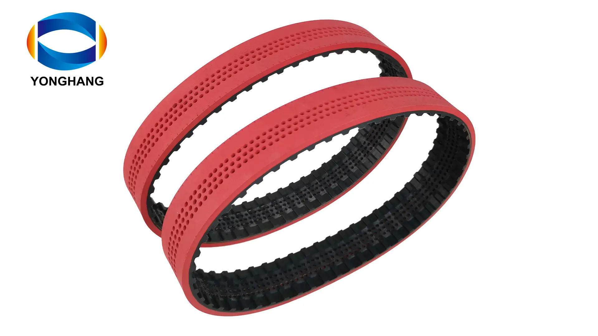 255H150+3 Timing Belt Coated Holes for Vacuum Feeder Vertical form fill seal machine 1