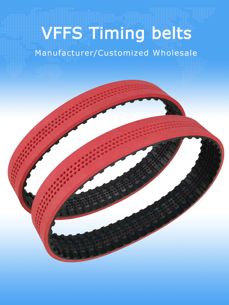 255H150+3 Timing Belt Coated Holes