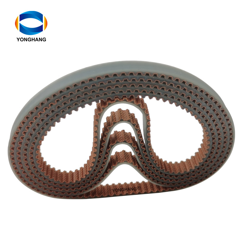 Customized Seamless mould vulcanisation fabric silicone timing belt 7
