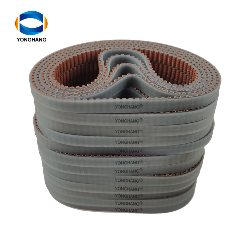 Customized Seamless mould vulcanisation fabric silicone timing belt 8
