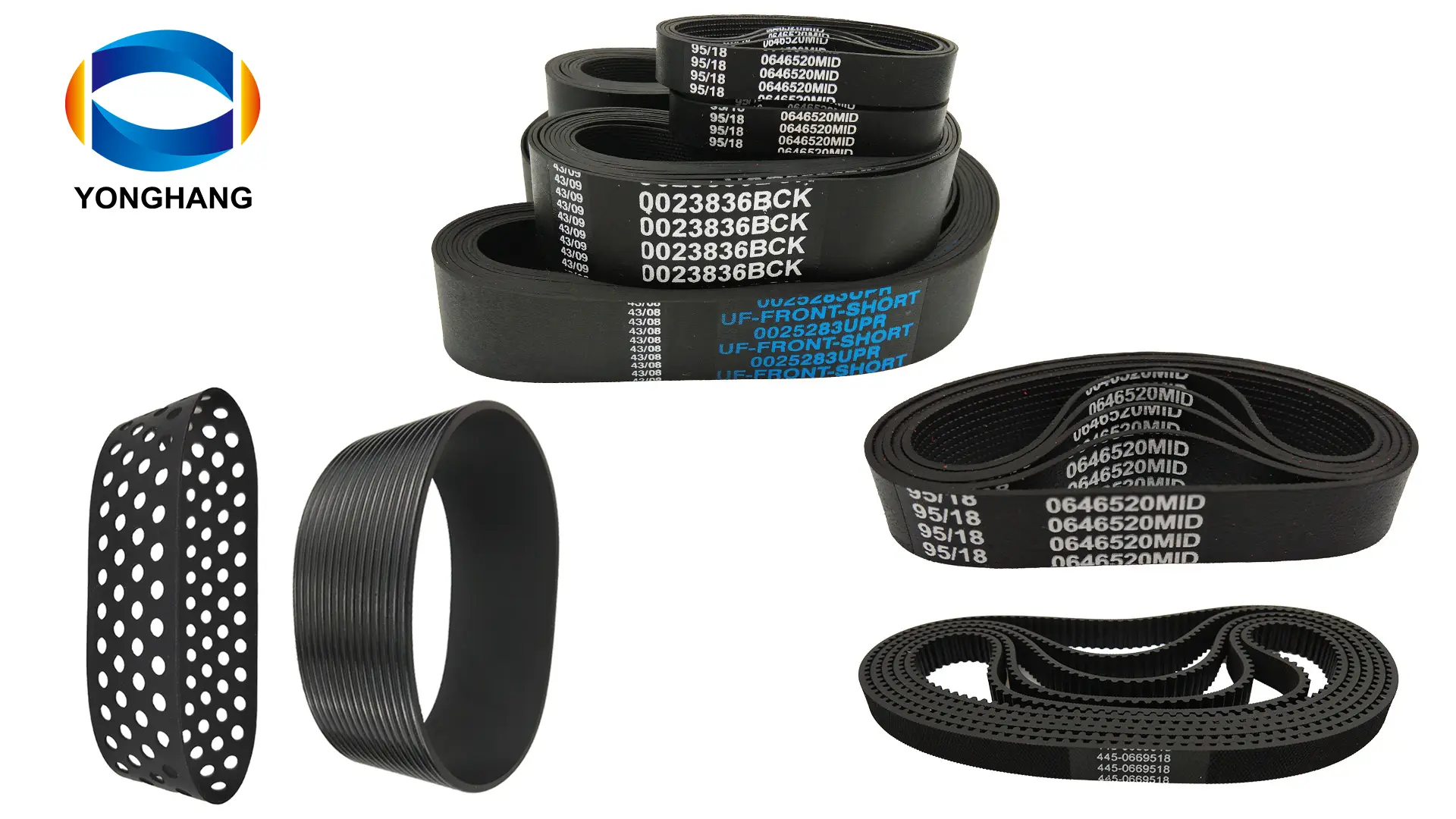 yonghangbelt 0.65mm-4mm  seamless flat belt for  ATM Cash NCR, NMD, Wincor ujitsu, Hitachi, Hyosung, GRG, Diebold 1