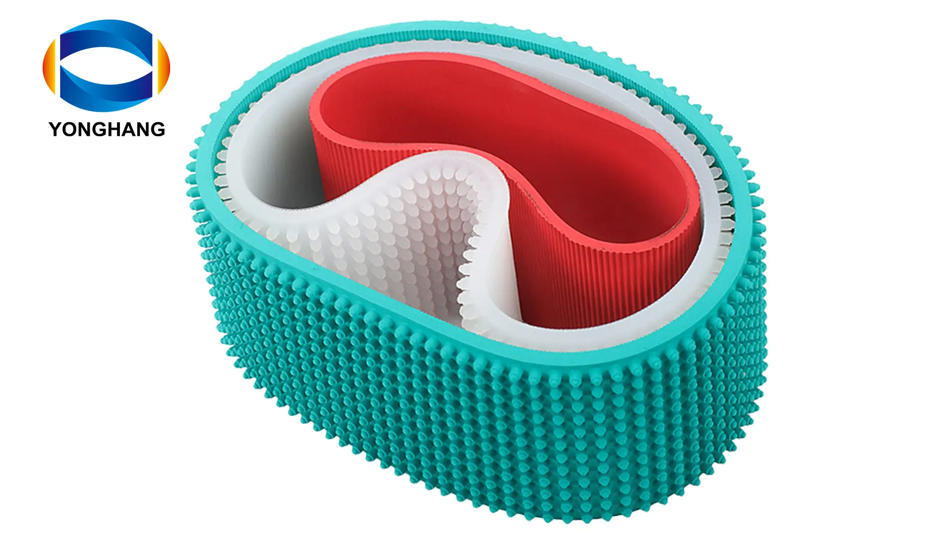 Yonghang 455-55-6mm Sorting paging machine stripe translucent friction feeding belts and pressing plate 1