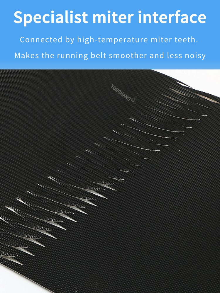 Corrugated sidewall cleats exercises guided pvc pu conveyor treadmill belts 12