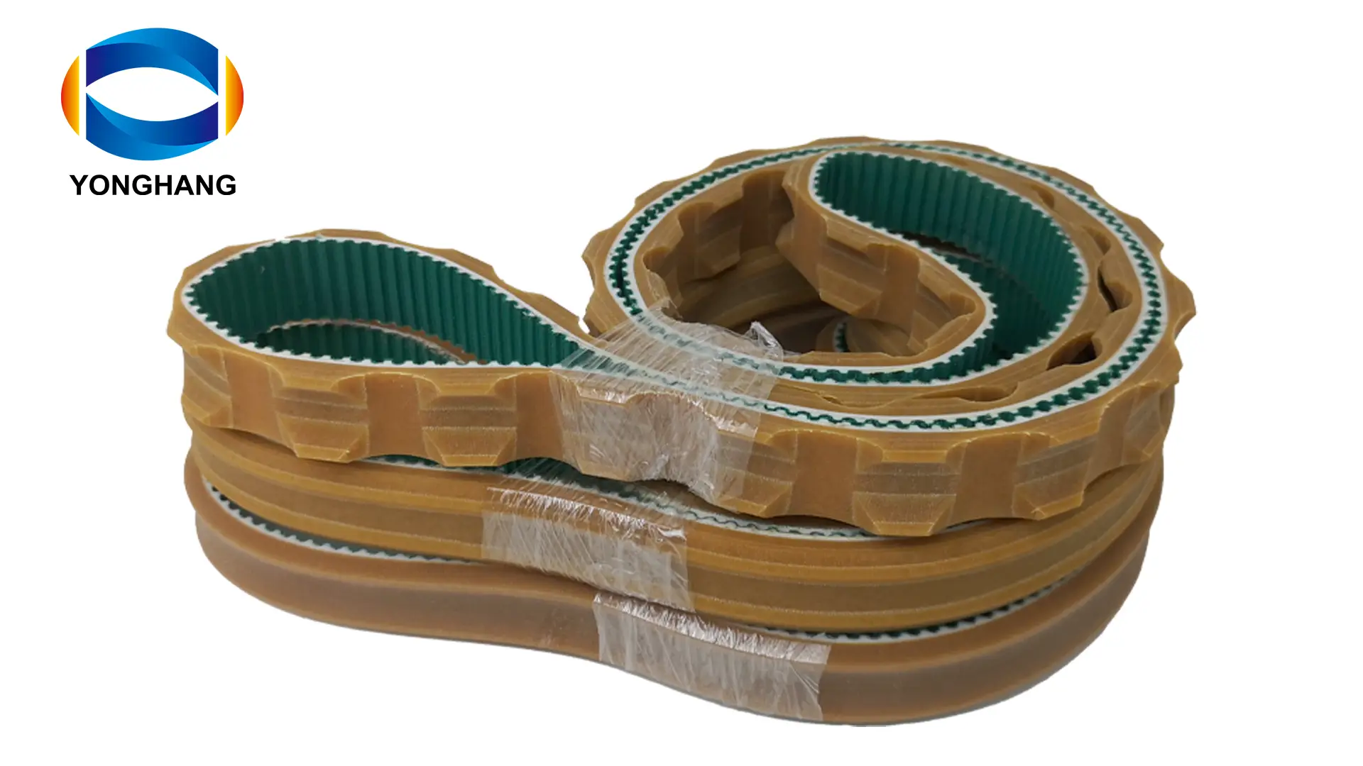 Yonghangbelt NFT T5-1775-25+5.5mm Wear-resistant brown coating rubber timing belt for meat milling machine 1