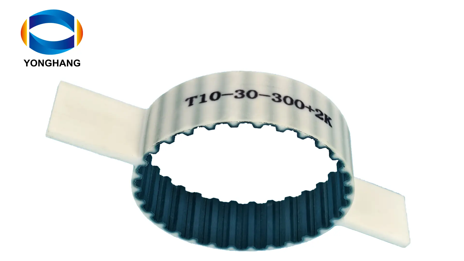 30-T10-300mm+2K polyurethane timing toothed belt with cleats for Wet tissue machine Cotton soft towel machine 1