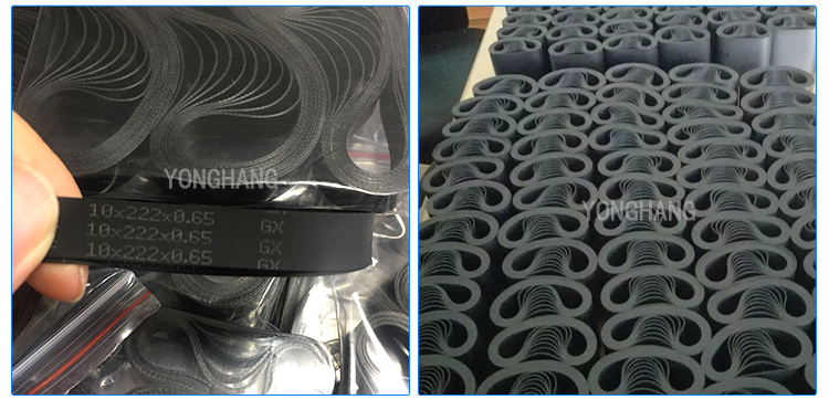 Best YONGHANGBELT atm rubber endless flat belt transport belts Supplier 11
