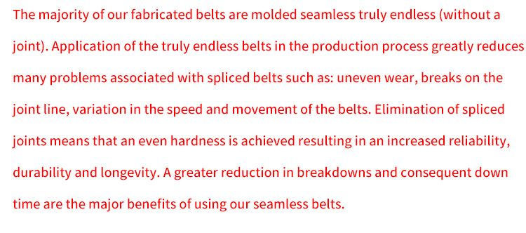 YONGHANG Wholesale full range of  Wincor atm transport  stacker seamless endless flat belt 10