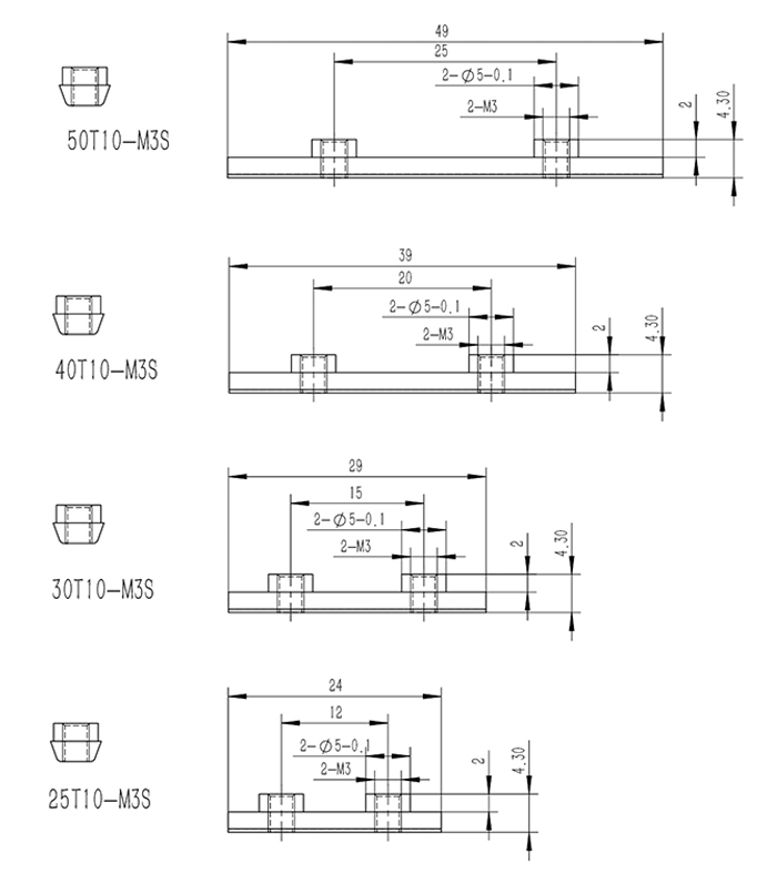 Customized TIMING BELTS WITH FALSE TEETH manufacturers From China | Yonghang 9