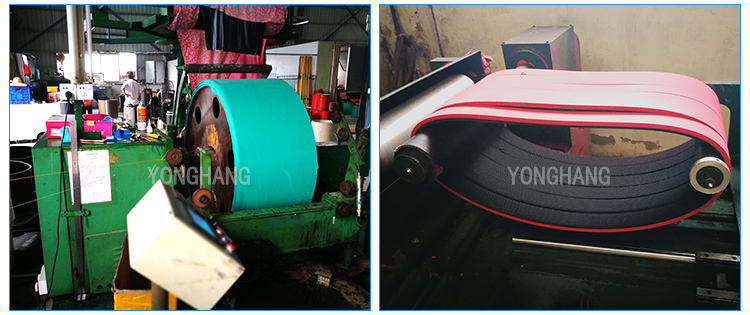 Endless Seamless Mould Sleeve Rubber timing belt the noise reduction mute 21