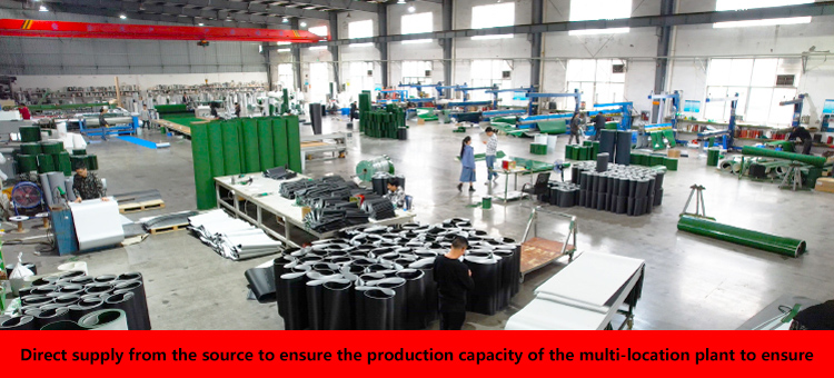 truly endless white pvc conveyor belt with tooth guide bar 18