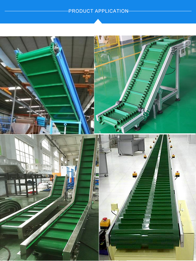 OEM/ODM  customization pvc belt conveyor product line flat green white pvc pu conveyor belts 18