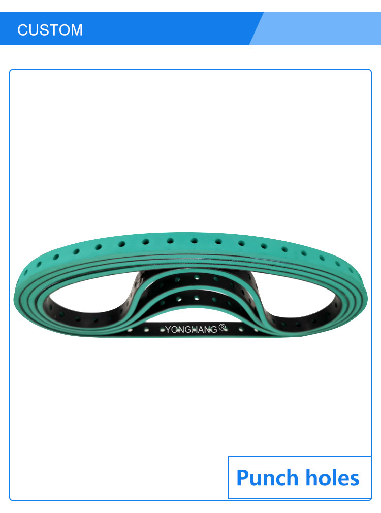 Seamless Transmission Industrial Cover Rubber Gluing machine belt 15