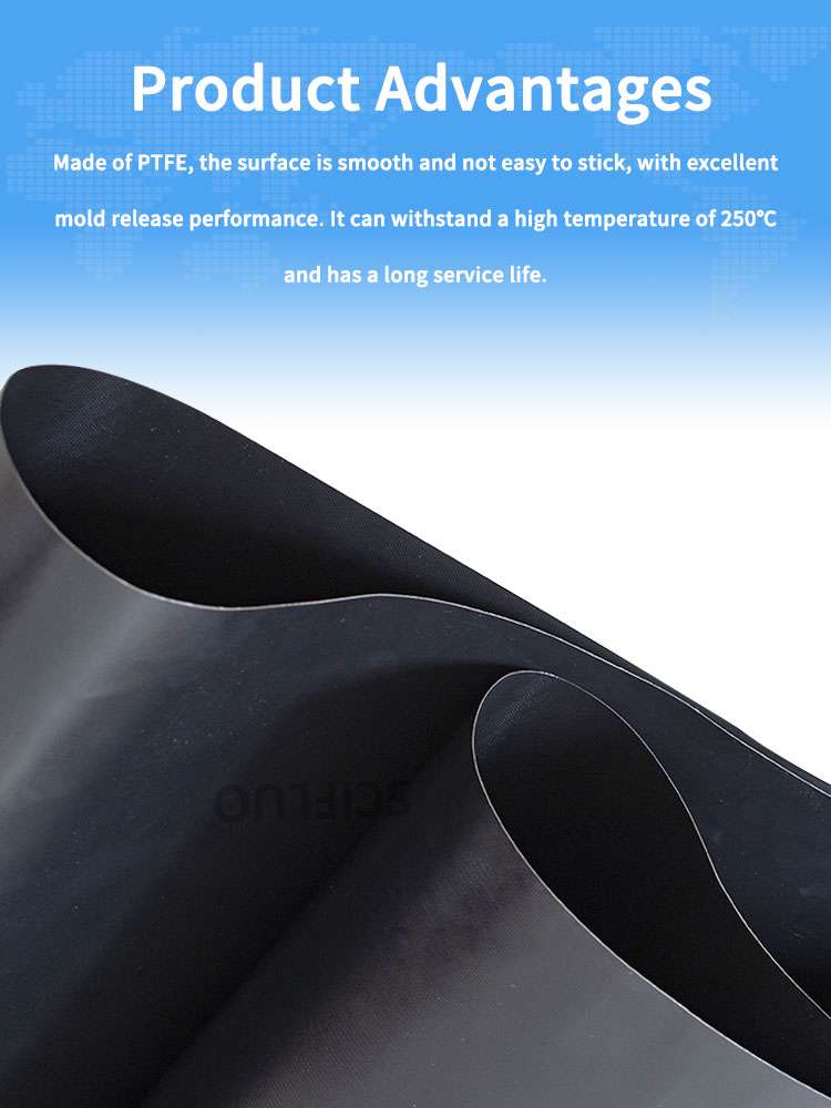 High temperature PTFE conveyor belt fusing machine belts 4