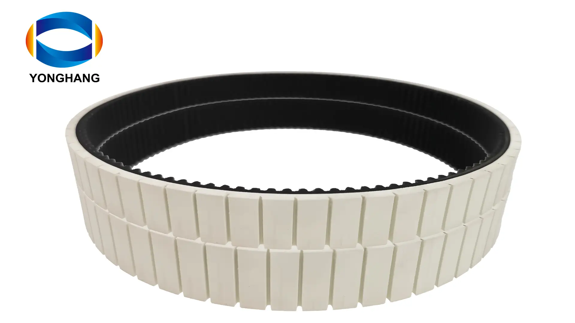 S3M-519-17.5+3mm White coating grooving timing belts for sewing machine 1