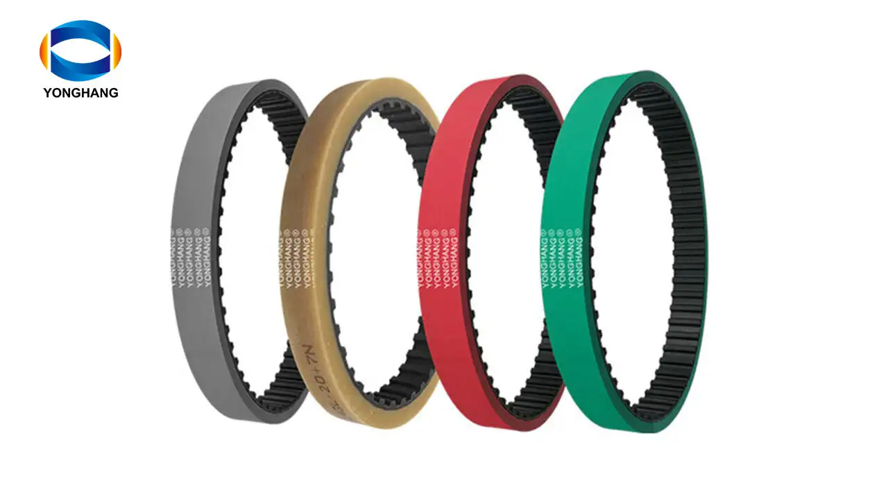 Coated timing belt for pull down vacuum machine sale by bulk 1