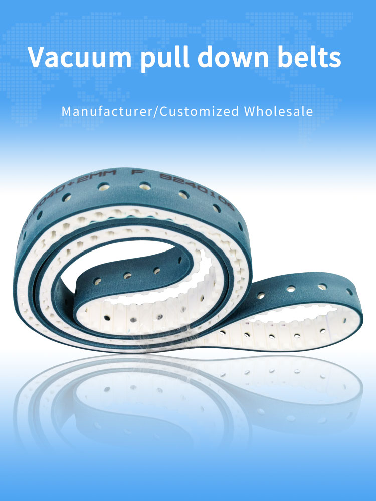 Special custom pvc coating pu closed loop vffs machine pull belts 8