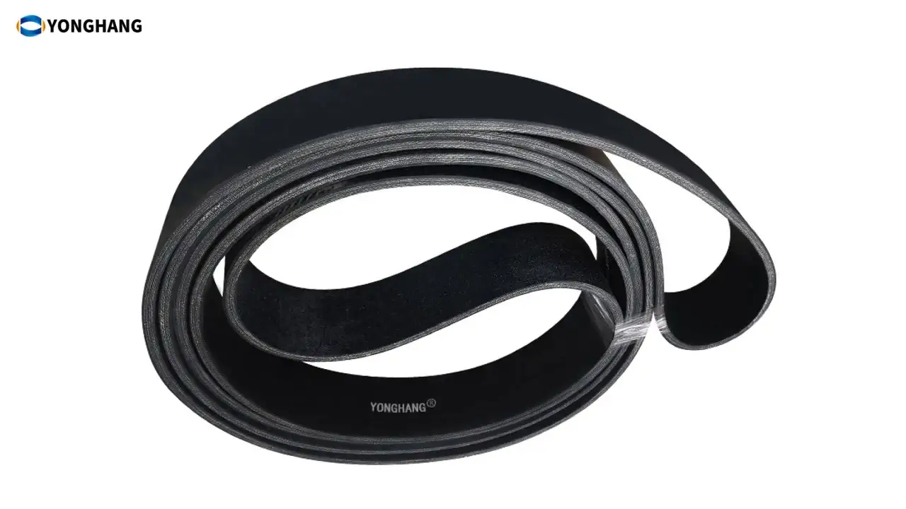 YOHGHANG  rubber TQD traction belt haul off cable pulling belts 1