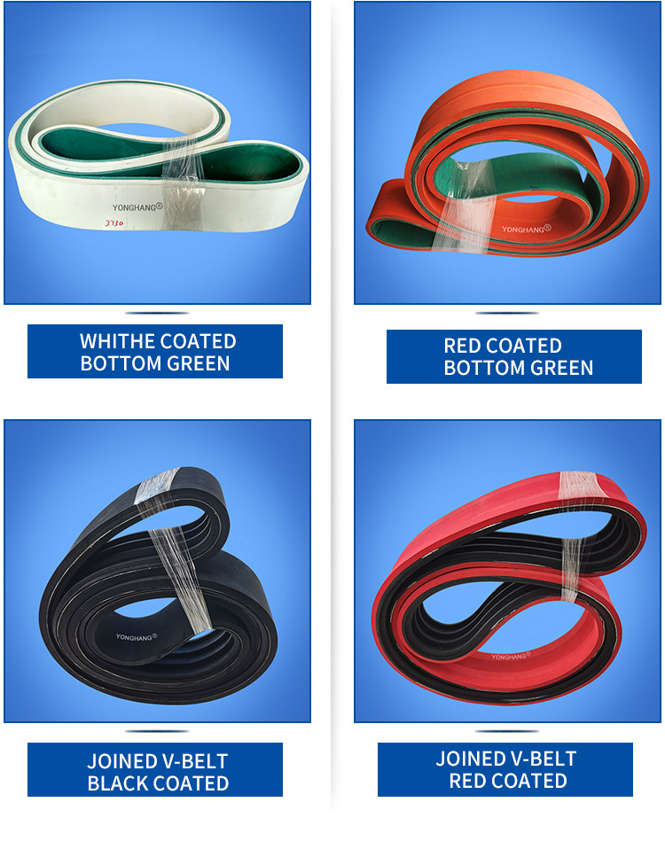 Cable traction machine belt classification