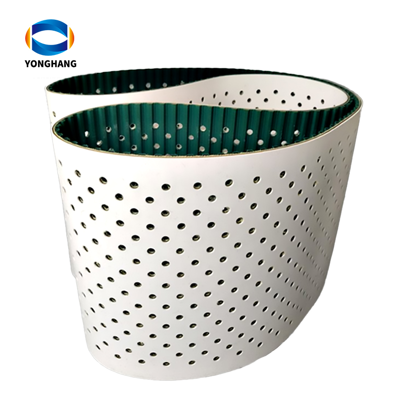 Seamless Anti-Sticking PAZ NFT silicone coating rubber timing belt for sanitary pads manufacture 9