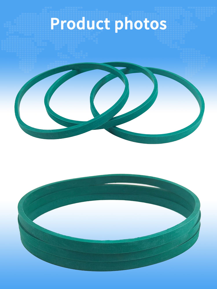 Seamless endless rubber 410*8*3mm spraying machine belt for Automatic CEFLA praying machine 13