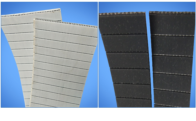 P1 P2 P3 P4 Polyurethane（PU）flat belt wire Steel 9