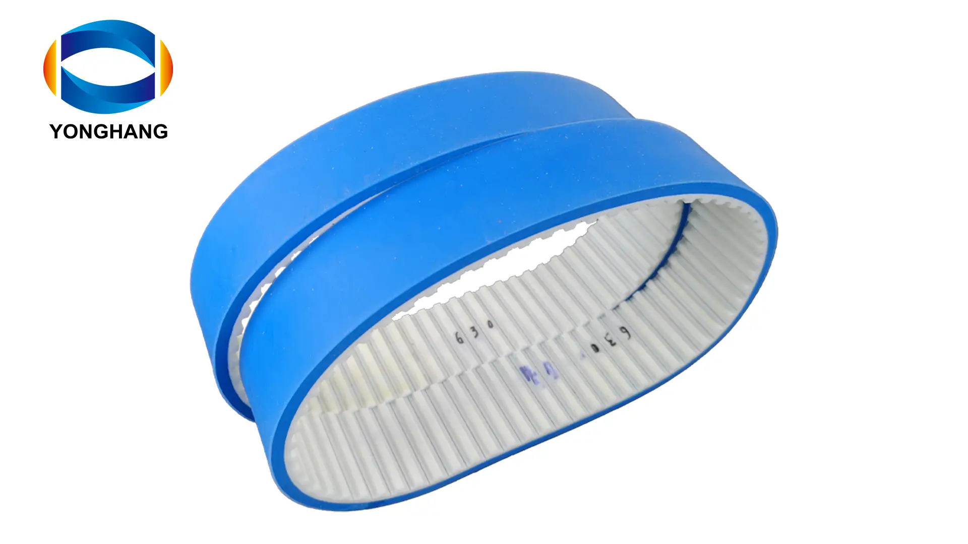 Best Yonghangbelt custom anti-adhesion heat resistant blue silicone coated pu timing belts 1