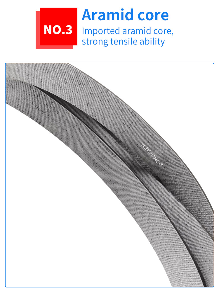 Yonghangbelt factory industrial high temperature resistant 200 degrees drive seamless silicone flat belt manufacturers 10